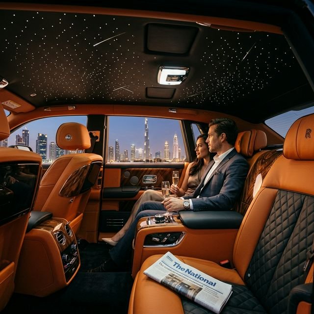 Luxury Rolls Royce Interior
